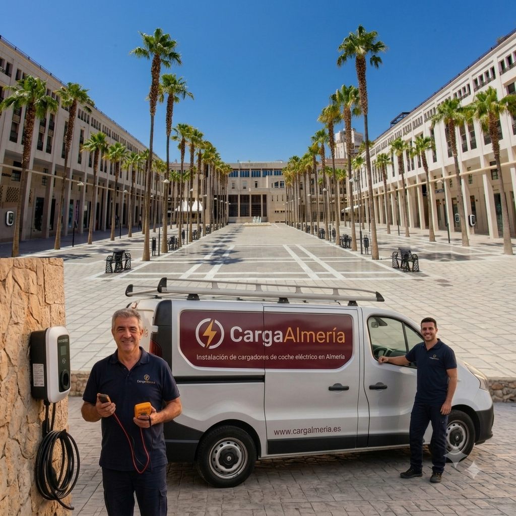 Vista de El Ejido, zona de cobertura de CargaAlmería