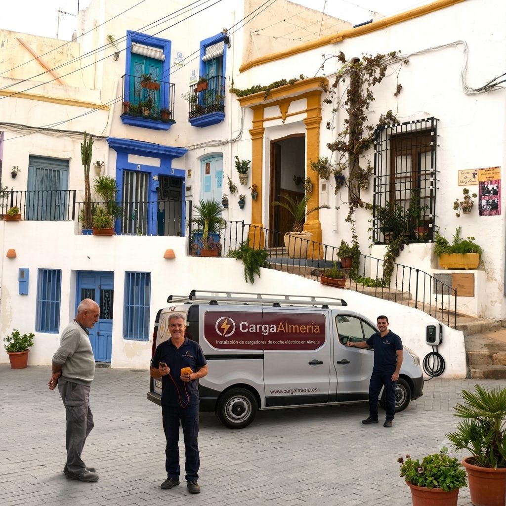 Vista de Níjar, zona de cobertura de CargaAlmería