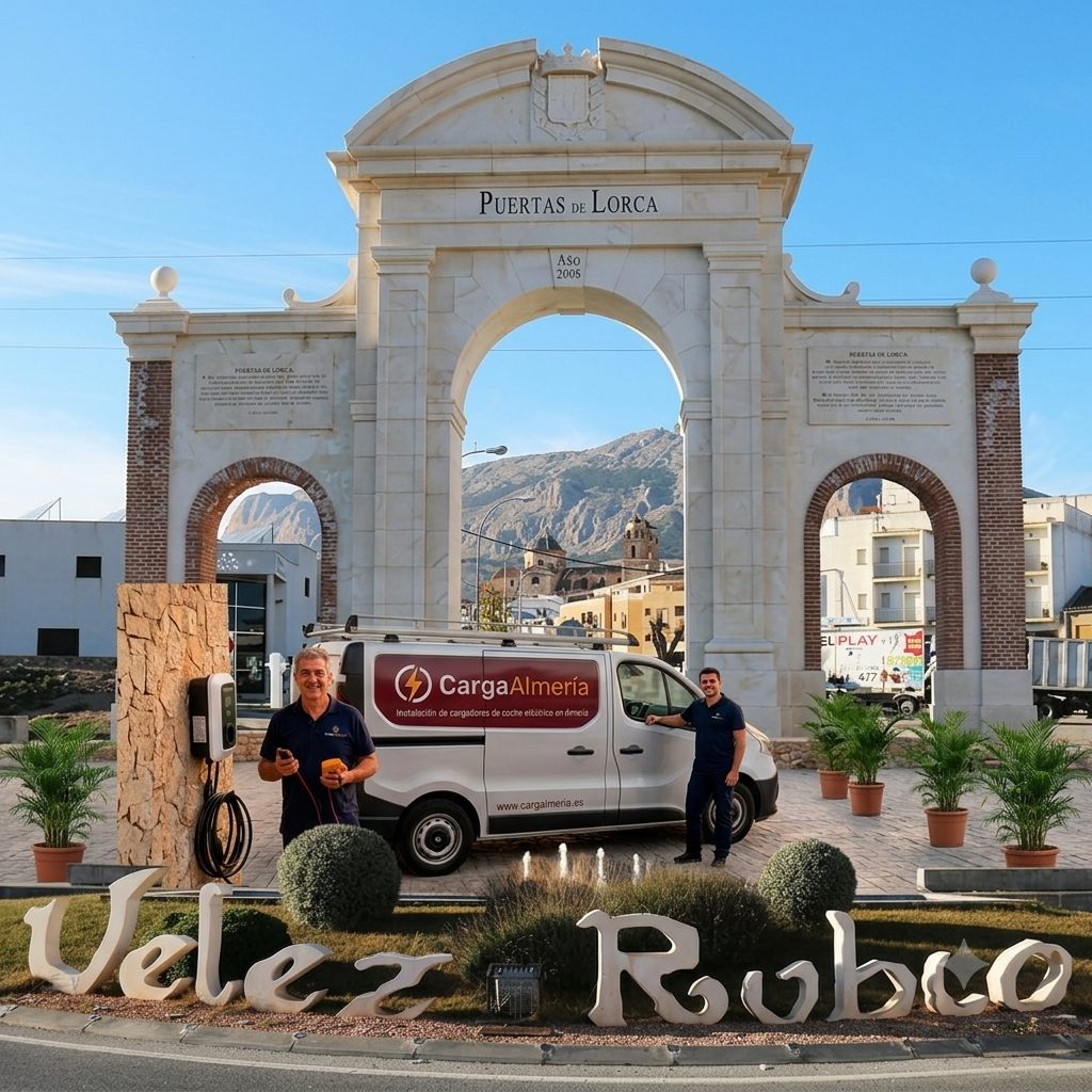 Vista de Vélez-Rubio, zona de cobertura de CargaAlmería